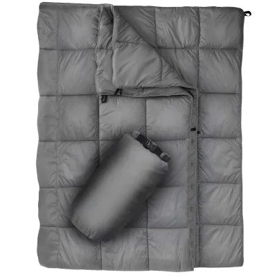 Lightweight Windproof Waterproof Puffy Outdoor Camping Blanket for Hiking