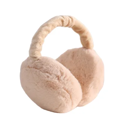 New High Quality Winter Earmuffs Thicken Plush Adjustable