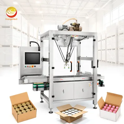 ORME Carton Package Machine Auto Mineral Water Bottle Case Packer Line Case Pack System for Bottle