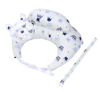 Hot Sale Indoor Cartoon Pattern Super Soft Non slip Breastfeeding Nursing Pillow with Strap
