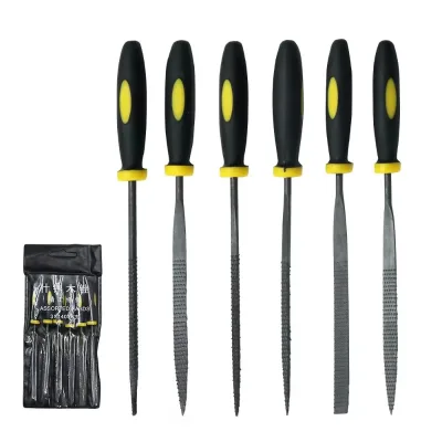 Files Set Mini Rasp Woodworking Sanding Shaping Small Steel File Needle Metal Hard Wood Cork Polishing Carving Tools for Hand