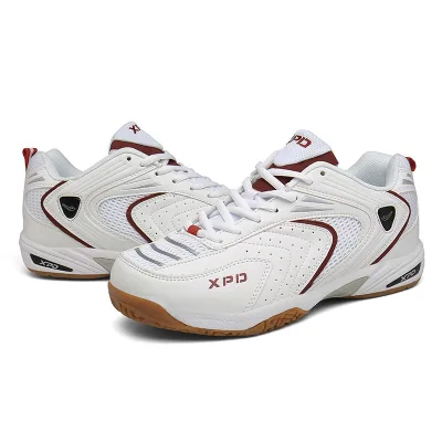 Men's Custom Sports Badminton Shoes with Lace Low Price Fashion VSed for Summer and Spring with Mesh Lining OEM Custom Logo