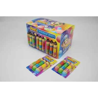 Wholesale Pencil Bubble Gum Candy Manufacturer Delicious Gum Candy