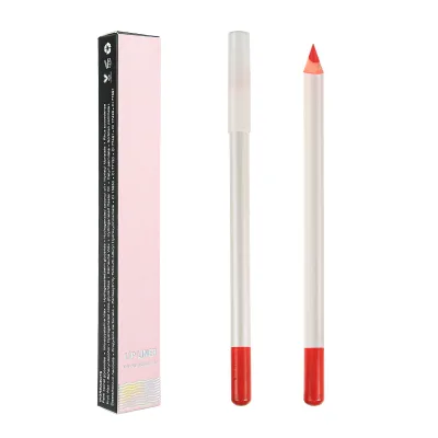 Creamy Pink Lip Liner Lipliner Pencil Private Label Wholesale Waterproof Pencil Lip Liner Wood
