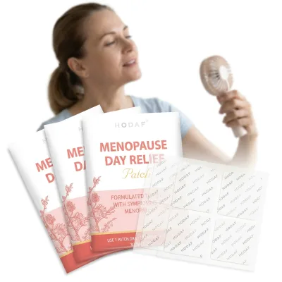 Low MOQ Menopause Relief Patch with Custom Packaging for Women's Care