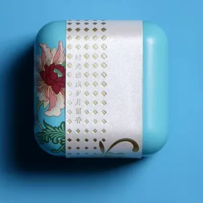 Tea Tin Box New Style OEM Food Grade Square Small Size Custom Tea/Chewing Gum Packaging Tin Boxes