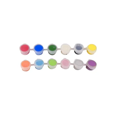 High Quality and Durable 24 Color Fan You Concentrated Portable Pottery Painting Painting Ceramic Pigments