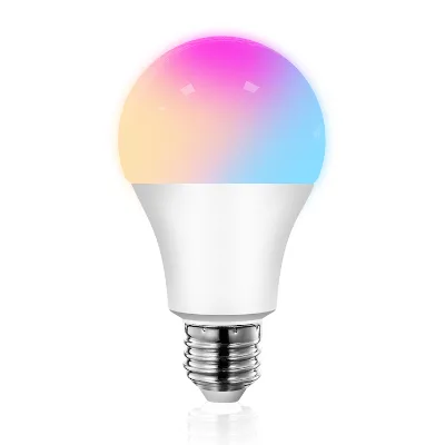 RGBW Color Changing Tuya WiFi Light Bulb Compatible With Alexa and Google Home Smart Life APP Smart Light Bulb