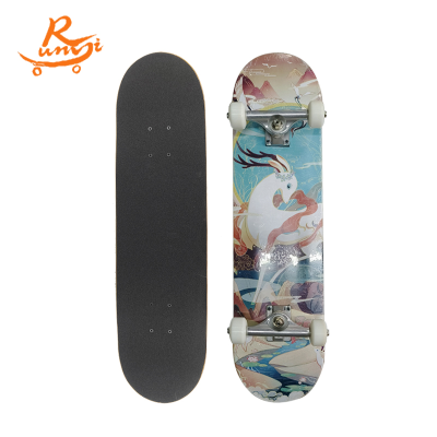High Quality Skateboard Classic Wooden Skateboard Plain Wood Skateboard for Indoor and Outdoor Use