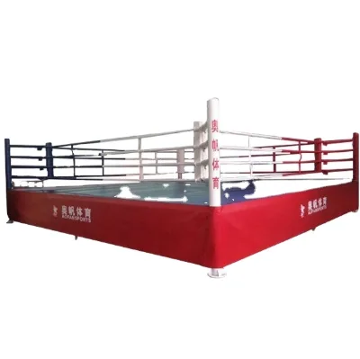 AIBA Standard Aofan Brand Model AFTY-5001 Thai Boxing Ring Steel 8m*8m Top-quality Factory Price for Sale