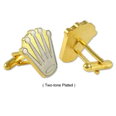 Wholesale Cheap Crown Shape Metal Cufflinks Custom Cuff Links