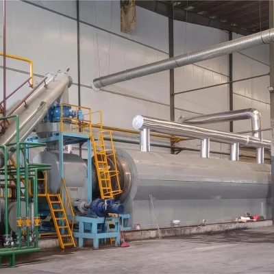 Mixed Plastic Bag to Fuel Oil Recycling Machine
