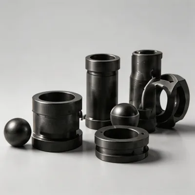 Siliconized Graphite Composite Material High Load Wear Resistant Bearing Parts for Robot Wear Resistant Kinematic Joints