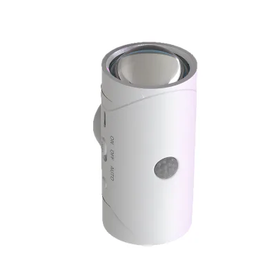 Cross-border New RGB Smart-Sensing Colorful ABS Wall Lamp Creative Minimalist Magnetic-Attachment Night Light Built-in Battery