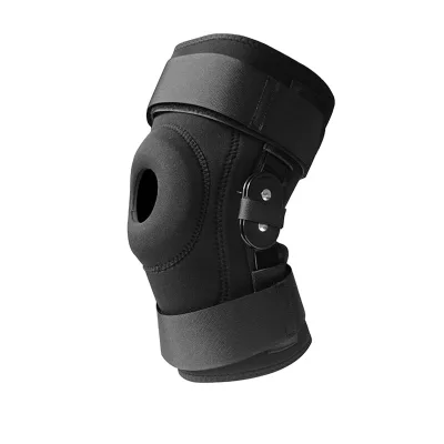 Orthopedic Knee Brace Support with Compression Strap Adjustable Knee Support for Sports Arthritis Joint Pain Relief Protection