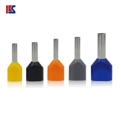 High Quality Low Price Teny PVC Nylon Insulated Pin Terminal Twin Cord End Terminal Wire Conector