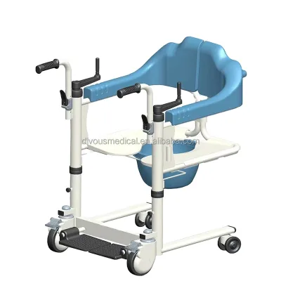 Manufacturer Price Convenient Nursing Chair for the Elderly or Patients Hand-operated Transfer Lift Wheelchair