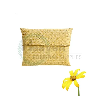 Handcraft Woven Bio Urn for Pet Cremation Ashes Scattering Bamboo Pouch