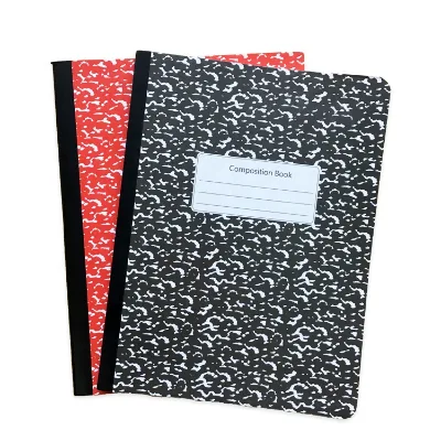 American School Supply Custom Top School Supplier  Hardcover Marble Composition Counter Books