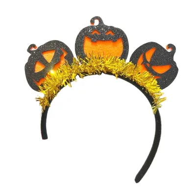 Linda New Halloween Headbands Hair Accessories Ghost Festival Party Photography Props Headwear Party Supplies