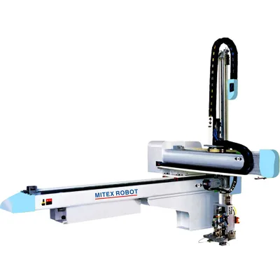 CNC Automatic 5 Axis Medium Servo Driven Travesrse Industrial Robot Arm for Plastic Injection Moulding Machine