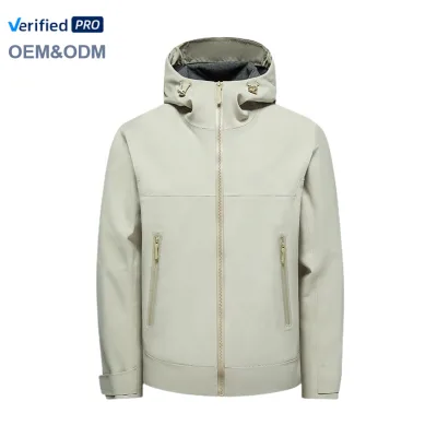OEM Custom Design Spring Waterproof and Windproof Unisex Three-Proof Soft Shell Mountaineering Outdoor Jacket