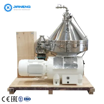 CE Approved Craft Beer Disc Stack Centrifuge Yeast Separator Equipment with Core Components Bearing and Engine