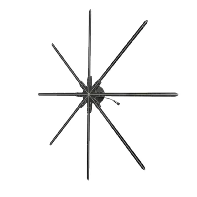 Holographic Display Fan 130cm 150cm 200cm X 2K High Resolution 8 Blades Professional Exhibition Advertising Equipment