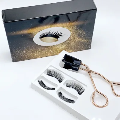 Easy-Wear Magnetic Eyelashes Set - Natural Magnetic Lashes for Quick Makeup Natural Magnetic Lashes for Quick Makeup Looks
