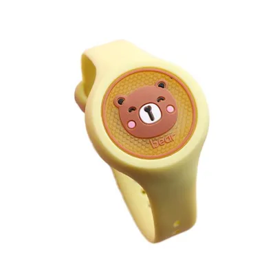 OEM Wholesale Suppliers Mosquito Repellent Bracelet Children Kids Silicone Watch Cartoon Lightweight Mosquito Repellent Bracelet