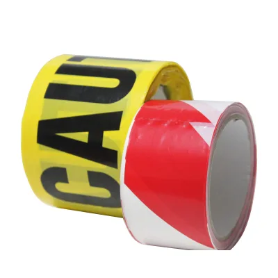 Red Cordon Off Tape with No Adhesion PE for Safe Cable Management and Warning