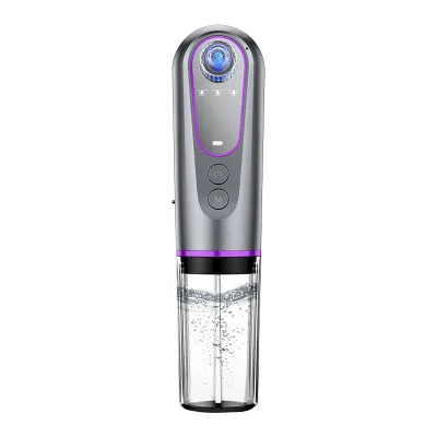 Electric Skin Suction Deep Pore Cleaner Water Cycle Vacuum Micro Small Bubble Facial Cleansing Machine Blackhead Remover