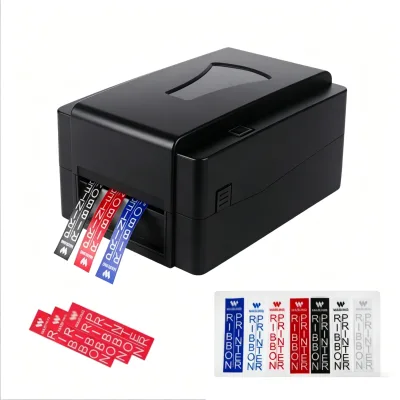 Soonmark Ribbon Printer T4301 Thermal Transfer Printing Machine for Personalized Gift Flower Shop 300dpi OEM/ODM Customization
