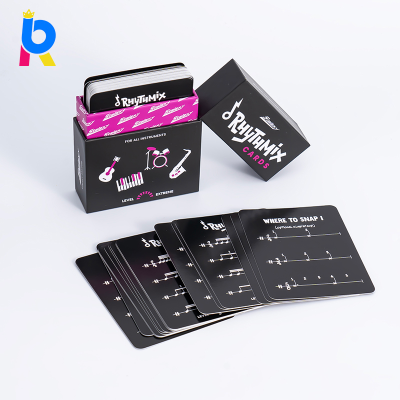 Question Custom Personalized Playing Card Game Art Paper Printing Packaging Fun Quote Machine Manufacturer With Box For Adult