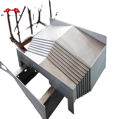 Custom Design Stainless Steel Conical Telescopic Spring Steel Bellows Cover for Cnc Machine Lathe Ball Screw Protection