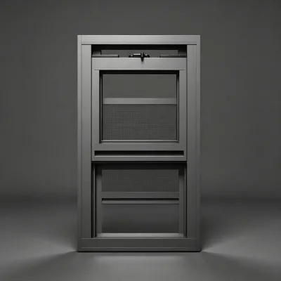 Adjustable Sash Window Creates Gentle Separated Airflow