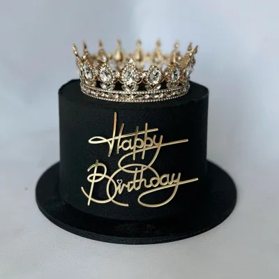 Baking Cake Decoration Wholesale Birthday Crown Cake Decoration Party Decoration Popular for Barmitzvah Ceremony