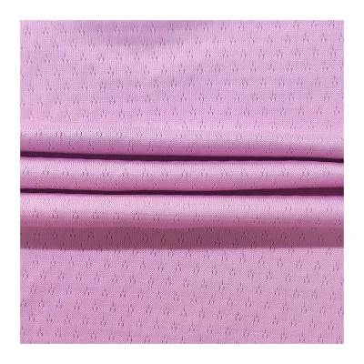 Wholesale Customized Jacquard Double Knit 50% Cotton 50% Polyester Knit Fabric for Dress and Shirt