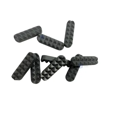Two Round End Tungsten Carbide Gripper Pads Polished Inserts for Drilling Bits Customizable OEM Support