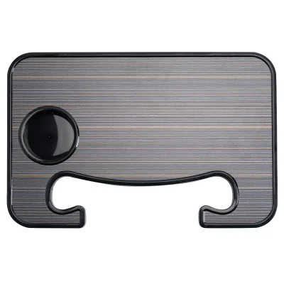 Customized Logo Portable Car Interior Accessory Steering Wheel Table Tray Desk for Food Travel Steering Wheel Console Comfort