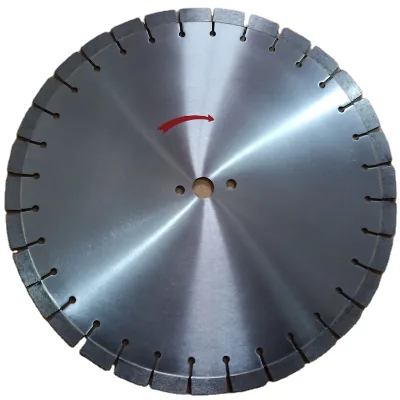 18 Inch Asphalt Diamond Hot Press Welded Ti-Coated 32 TPI Concrete Cutting Disc for Asphalt Floor Saw Blade