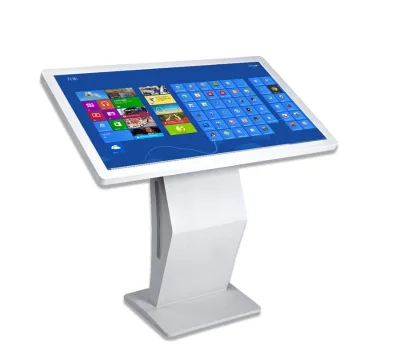 Premium K Shape Touch Screen Inquiry Kiosk Elevates Interactive Digital Advertising in High Traffic Public Spaces