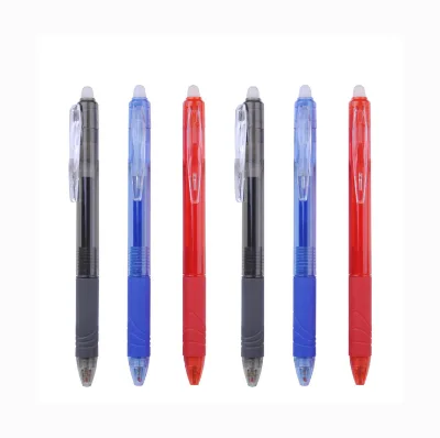 Bview Art Erasable Gel Pens Retractable Fine Point Ballpoint Pen 0.5mm  Durable Plastic Rubber Material