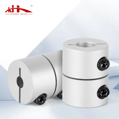 High Precision Direct Connect Clamping Screw Fixed Type Coupling Strong Stability Flexible Aluminium Disc OEM Customizable