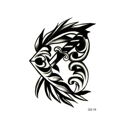 New Design Popular Waterproof Women Body Temporary Neck Tattoo Sticker