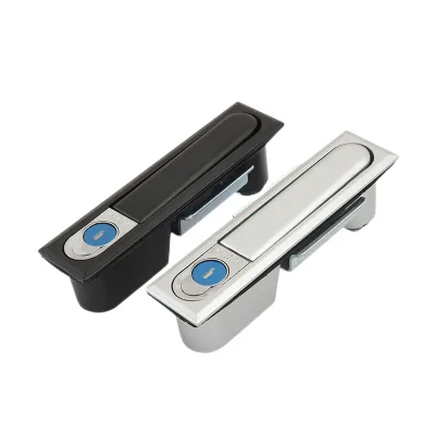 MS618 Zinc Alloy Plane Cam Lock Push Panel Lock for High Low Voltage Switchgear Power Distribution Cabinet