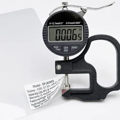 New Tech Anti Scratch Ultra Shield Protective Gloss Clear Self Healing EPU Glass Shield Ppf Car Windshield Protection Film