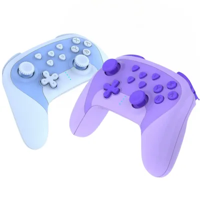Video Wireless Game Controller Vibration Gamepad for Switch Pro Dual Motor Vibration Controller with Turbo-Combo Joystick