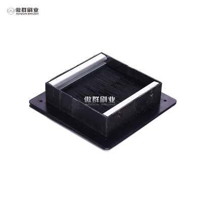 6inch Circular Brush Raised Floor Grommet Circular Brush Grommet Metal Desk Grommet Brushed Nickel
