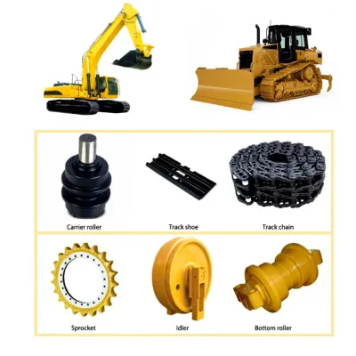 For Komatsu Excavator/Bulldozer Undercarriage Parts Track Link Chain for Construction Machinery